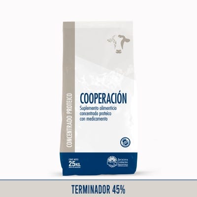 Concentrado Bovinos Terminador 45%