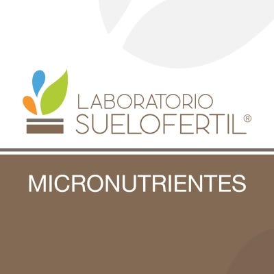 Análisis de Suelo - Micronutrientes